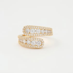 US Polo Assn Jewellery Margot Gelbgoldring