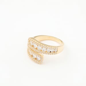 US Polo Assn Jewellery Margot Gelbgoldring