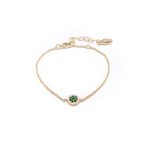 US Polo Assn Jewellery Celine Gelbgoldarmband