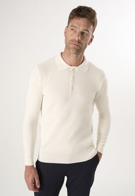 Pullover Pullover Mit Polo-Kragen Und Knöpfen