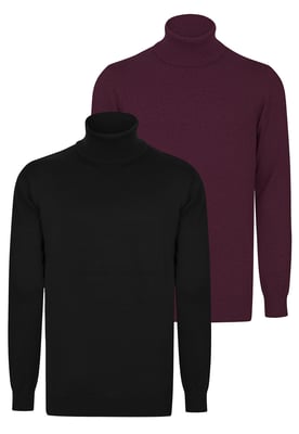 Pullover Rollkragenpullover 2Er-Pack
