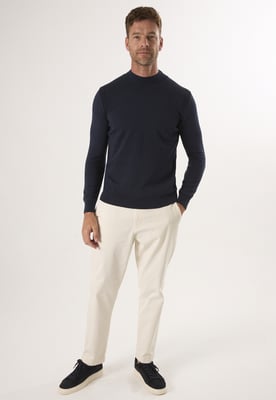 Pullover Halber Rollkragenpullover