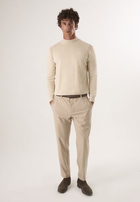 Pullover Halber Rollkragenpullover