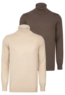 Pullover Rollkragenpullover 2Er-Pack