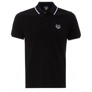 Kenzo Schwarzes Poloshirt