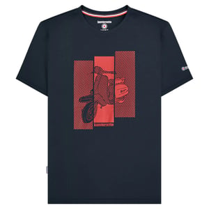 Lambretta Herren Scooter T-Shirt (Marineblau)