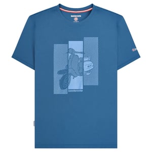 Lambretta Herren Scooter T-Shirt (Dunkelblau)