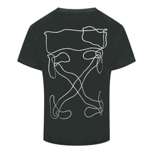 Off-white - T-shirt Mit Scribble Arrow-logo In Verblasstem Schwarz