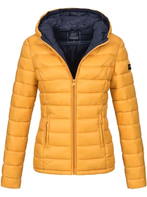 Marikoo Damen Steppjacke Lucy mit Kapuze & leichtem Futter