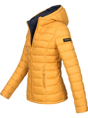 Marikoo Damen Steppjacke Lucy mit Kapuze & leichtem Futter