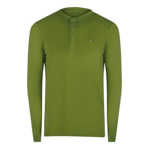 Tommy Hilfiger - Langärmliges Putting-t-shirt In Grün