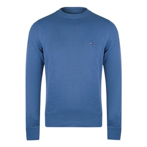 Tommy Hilfiger - Sweatshirt Mit Rundhalsausschnitt In Verblasstem Indigoblau
