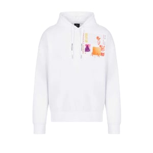 Armani Exchange - Kapuzenpullover für Herren (Weiß)