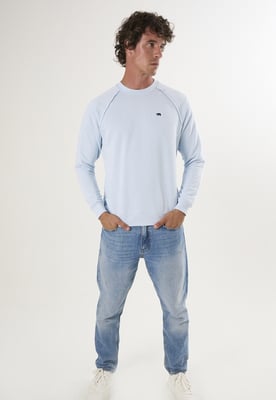 Sweatshirt Basic Rundhals Sweatshirt