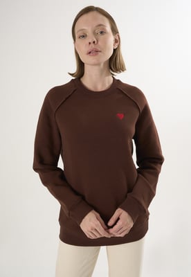 Sweatshirt Basic Rundhals Sweatshirt