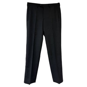 Prada Straight Leg-Hose aus schwarzer Wolle