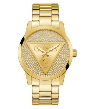 Guess Badge Gold Herren Armbanduhr GW0915G1