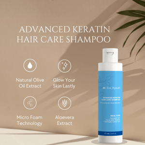 Fortgeschrittenes Keratin Haarpflege Shampoo 100ml