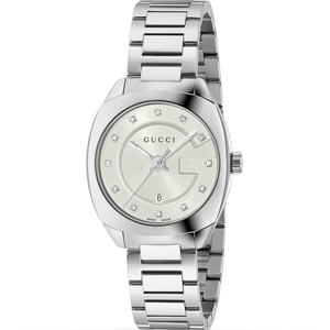 Gucci YA142504 Damen-Diamantenuhr - Eleganter Quarz-Zeitmesser