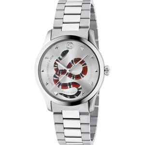 Gucci G-Timeless YA1264076 Herrenuhr - elegantes Design aus Edelstahl