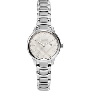 Burberry BU10108 Klassische Damenuhr mit 32-mm-Edelstahlgehäuse