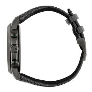 Gucci YA126244 G-Timeless Herren-Chronographenuhr mit Lederarmband
