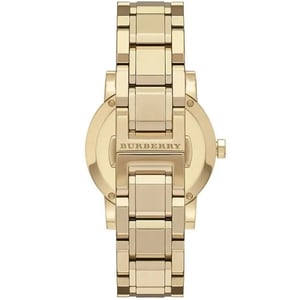 Burberry BU9134 Damenuhr - 34mm Champagner Gold Eleganz