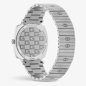 Gucci YA157419 Grip 35mm Unisex-Edelstahl-Uhr - stilvoll und langlebig