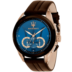 Maserati Traguardo R8871612024 Herren-Chronographenuhr mit blauem Zifferblatt