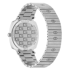 Gucci YA157410 Grip Unisex Quarzuhr - Elegantes Edelstahldesign