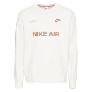 Weißer Pullover „nike Air" Mit Großem Logo