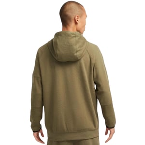 Nike - Khakigrüner Kapuzenpullover Mit Reißverschluss