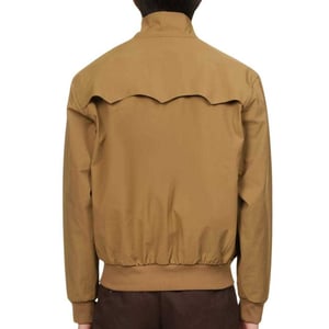 Fred Perry - Steppjacke für Damen, Mit Reißverschluss, Verbunden (Braun)