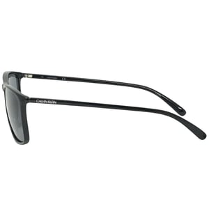 Calvin Klein - Rauch-Grau-Sonnenbrille für Herren, Kunststoff (Schwarz)