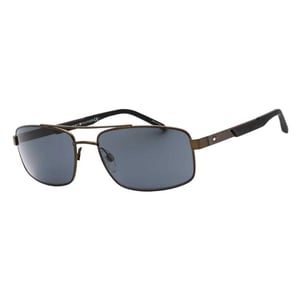 Tommy Hilfiger - Sonnenbrille für Herren, Metall (Dunkelgrau)