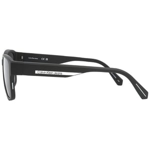 Calvin Klein - Rechteckig-Sonnenbrille für Herren (Schwarz/Grau)