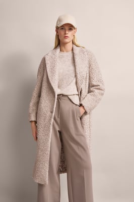 Bugatti Damen Mantel mit leicht überschnittener Silhouette