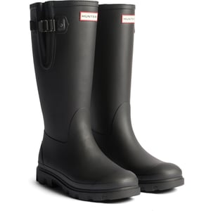 Hunter Field Downpour Damen Gummistiefel Schwarz
