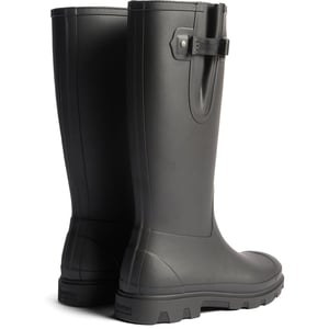 Hunter Field Downpour Damen Gummistiefel Schwarz