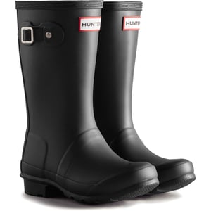 Hunter Junior Originals Gummistiefel Kinder Schwarz