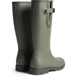 Hunter Field Downpour Stiefel Gummi Damen Dunkel Oliv/Schwarz Gummistiefel