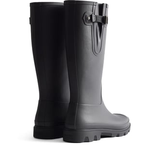 Hunter Downpour Verstellbare Gummi Stiefel Damen Schwarz Wellington Stiefel