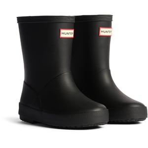 Hunter Kinder Erste Isolierte Gummistiefel Schwarze Wellington-Stiefel für Kinder