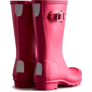 Hunter Junior Originals Gummistiefel Kinder Helle Pink Wellingtonstiefel