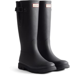 Hunter Downpour Adjustable Gummi Männer Gummistiefel Schwarz Wellington-Stiefel