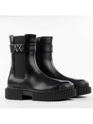 Armani Exchange Damen-Stiefeletten Signature AX