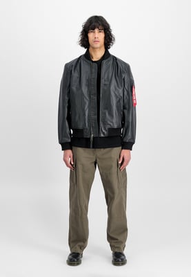 MA-1 Leather LF Bomber Jacket