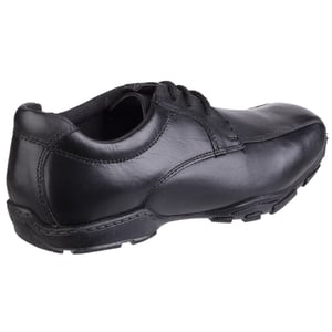 Hush Puppies Vincente Senior Lederslipper In Schwarz Für Jungen