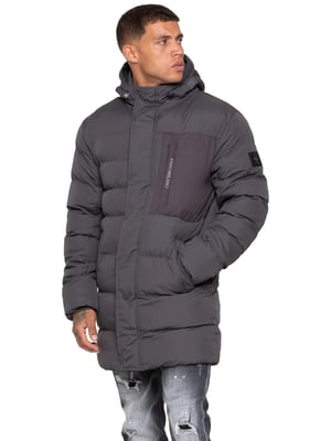 Enzo Milano | Herren Longline Pufferjacke