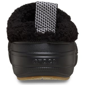 Crocs Classic Lined Shorty Thermoplastische Herren Hausschuhe Schwarz